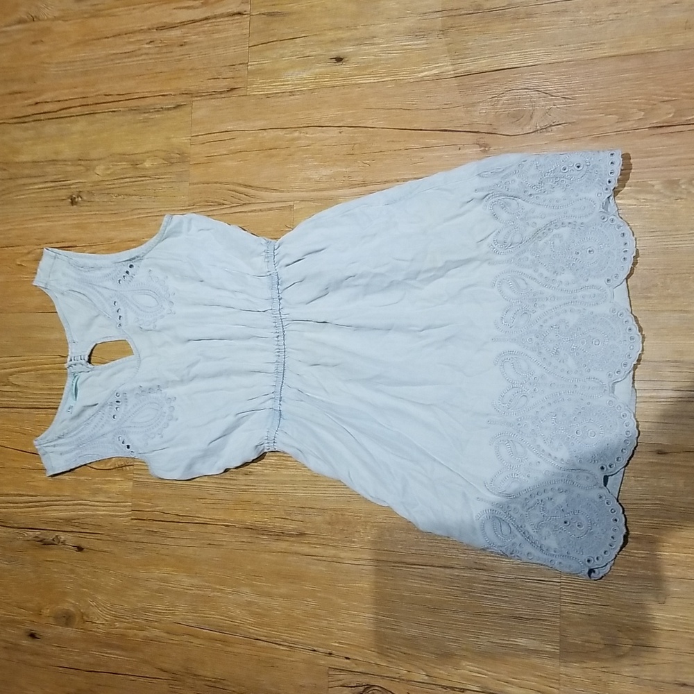 Soft Blue sleeveless dress EUC szS